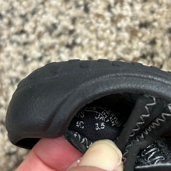 Nike Baby Sunray Protect Sandals Size 4C Black - Picture 5 of 5